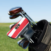 Couvre-club De Golf Drapeau autrichien (In Situ)