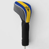 Couvre-club De Golf Drapeau Barbade (Incliné)