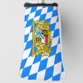 Couvre-club De Golf Drapeau bavarois (Tourné à 90°)