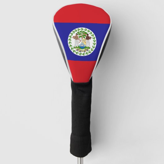 Couvre-club De Golf Drapeau bélizien (Devant)