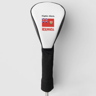 Couvre-club De Golf Drapeau bermudien personnalisé des Bermudes