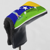 Couvre-club De Golf Drapeau bosnien (Devant 3/4)