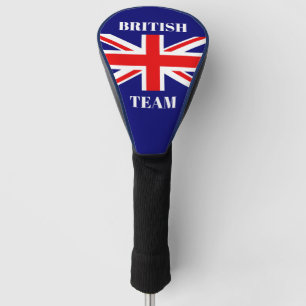 Couvre-club De Golf Drapeau britannique Personnaliser Équipe britanniq