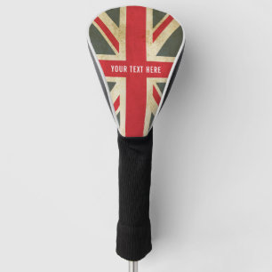 Couvre-club De Golf Drapeau britannique vintage Union Jack