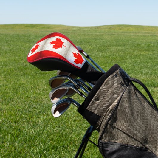 Couvre-club De Golf Drapeau canadien (In Situ)