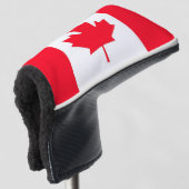 Couvre-club De Golf Drapeau canadien. CANADA. (Devant 3/4)