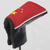 Couvre-club De Golf Drapeau chinois (Devant 3/4)