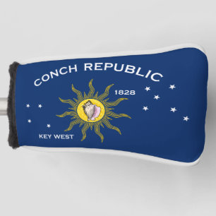 Couvre-club De Golf Drapeau Conch Republic