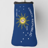 Couvre-club De Golf Drapeau Conch Republic (Tourné à 90°)