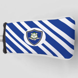 Couvre-club De Golf Drapeau Connecticut
