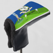Couvre-club De Golf Drapeau Connecticut (Devant 3/4)