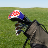 Couvre-club De Golf Drapeau Croatie (In Situ)