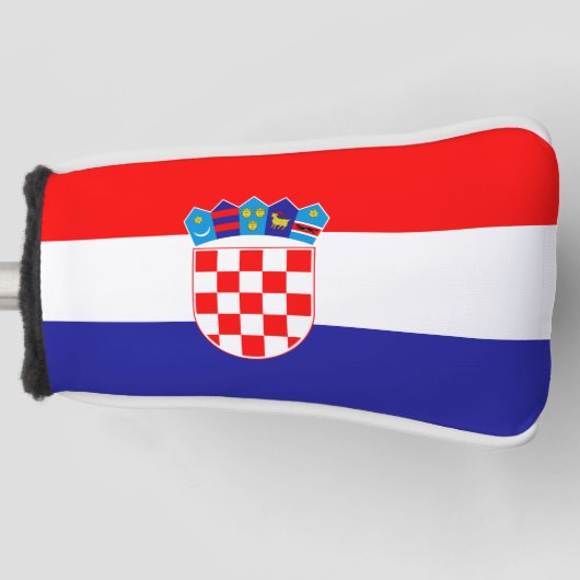 Couvre-club De Golf Drapeau Croatie Golf Head Cover (Devant)