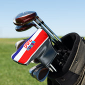 Couvre-club De Golf Drapeau Croatie Golf Head Cover (In Situ)