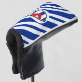 Couvre-club De Golf Drapeau Cuba (Devant 3/4)