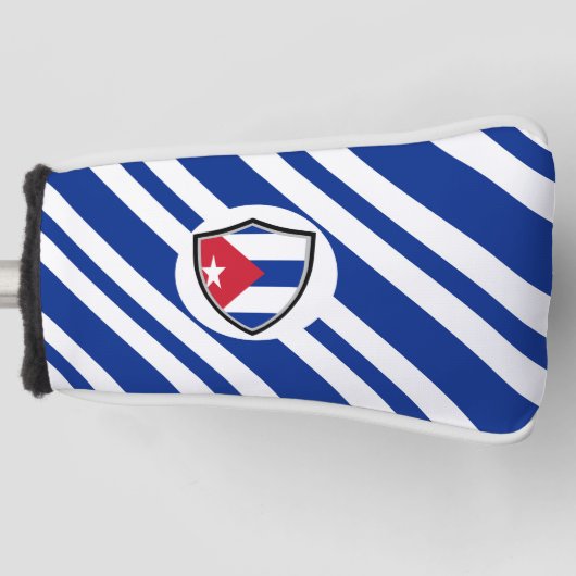 Couvre-club De Golf Drapeau Cuba (Devant)