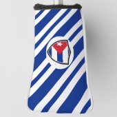 Couvre-club De Golf Drapeau Cuba (Tourné à 90°)