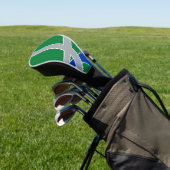 Couvre-club De Golf Drapeau d'Albany, Oregon (In Situ)