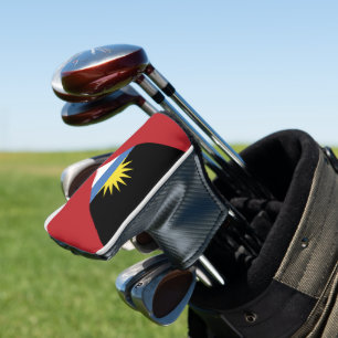 Couvre-club De Golf Drapeau d'Antigua-et-Barbuda