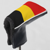 Couvre-club De Golf Drapeau de Belgique (Devant 3/4)