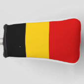 Couvre-club De Golf Drapeau de Belgique (Devant)