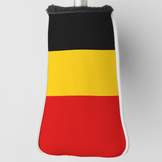 Couvre-club De Golf Drapeau de Belgique (Tourné à 90°)