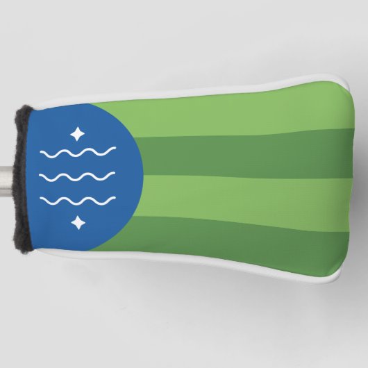 Couvre-club De Golf Drapeau de Bellingham, Washington (Devant)