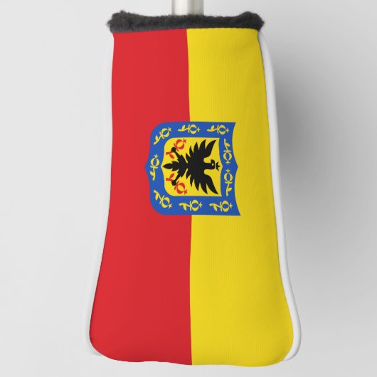 Couvre-club De Golf Drapeau de Bogota, Colombie (Tourné à 90°)