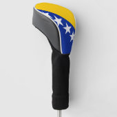 Couvre-club De Golf Drapeau de Bosnie-Herzégovine (Incliné)