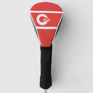 Couvre-club De Golf Drapeau de Calgary, Alberta Golf Head Cover