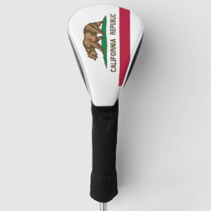 COUVRE-CLUB DE GOLF DRAPEAU DE CALIFORNIE