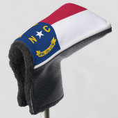 Couvre-club De Golf Drapeau de Caroline du Nord (Devant 3/4)