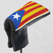 Couvre-club De Golf Drapeau de Catalogne (Devant 3/4)