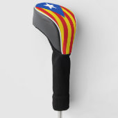 Couvre-club De Golf Drapeau de Catalogne (Incliné)