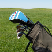 Couvre-club De Golf Drapeau de Chicago (In Situ)