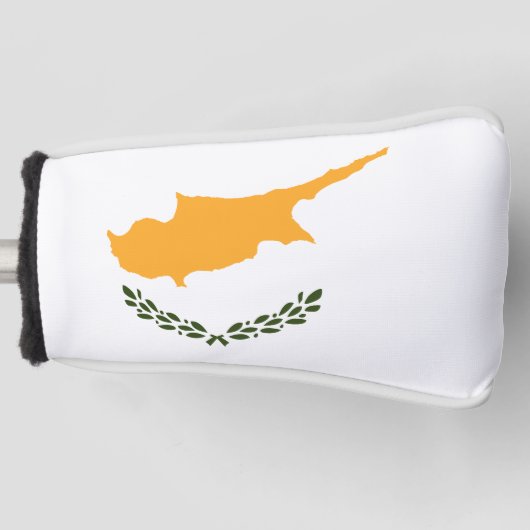 Couvre-club De Golf Drapeau de Chypre (Devant)
