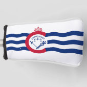 Couvre-club De Golf Drapeau de Cincinnati, Ohio (Devant)
