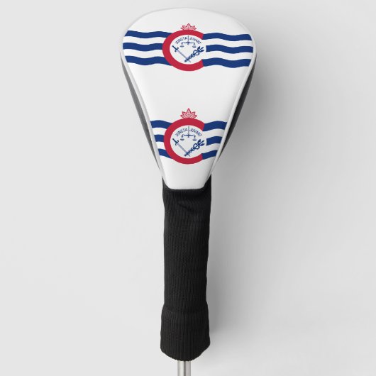 Couvre-club De Golf Drapeau de Cincinnati, Ohio Golf Head Cover (Devant)