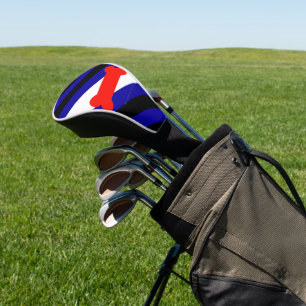 Couvre-club De Golf Drapeau de fierté de jeu de chiots de SlipperyJoe