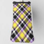 Couvre-club De Golf Drapeau de fierté éclectique boho non binaire à ca (Tourné à 90°)