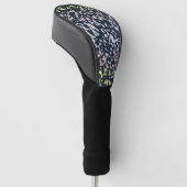 Couvre-club De Golf Drapeau de fierté Pangender Boho Rétro Mignon Exce (Incliné)
