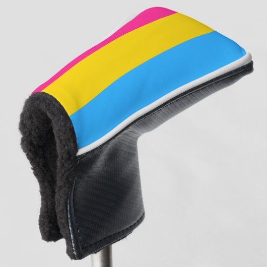 Couvre-club De Golf Drapeau de fierté Pansexual LGBTQ (Devant 3/4)