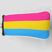 Couvre-club De Golf Drapeau de fierté Pansexual LGBTQ (Devant)