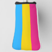 Couvre-club De Golf Drapeau de fierté Pansexual LGBTQ (Tourné à 90°)