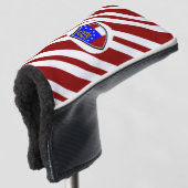 Couvre-club De Golf Drapeau de Géorgie (Devant 3/4)