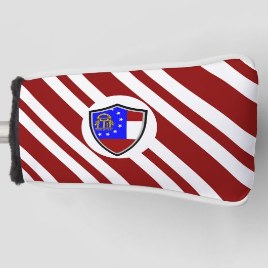 Couvre-club De Golf Drapeau de Géorgie (Devant)