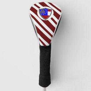 Couvre-club De Golf Drapeau de Géorgie