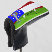 Couvre-club De Golf Drapeau de Géorgie (Devant 3/4)