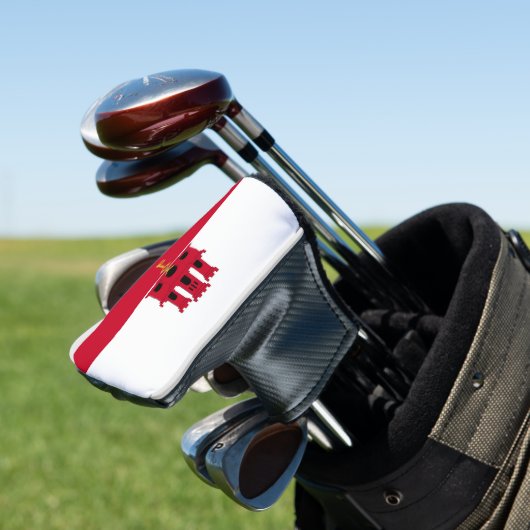 Couvre-club De Golf Drapeau de Gibraltar (In Situ)