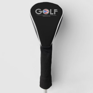 Couvre-club De Golf Drapeau de golf de Porto Rico
